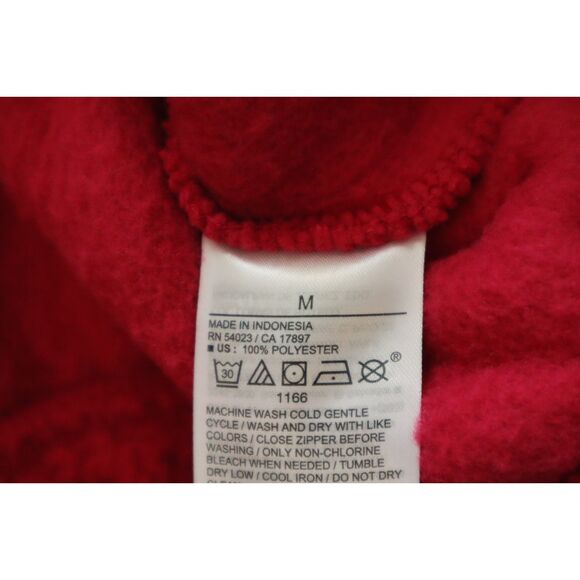 Old Navy 723210-06 Women's Sz M Berry Fine/Pink Oversized Sherpa Full Zip Jacket - Picture 5 of 8